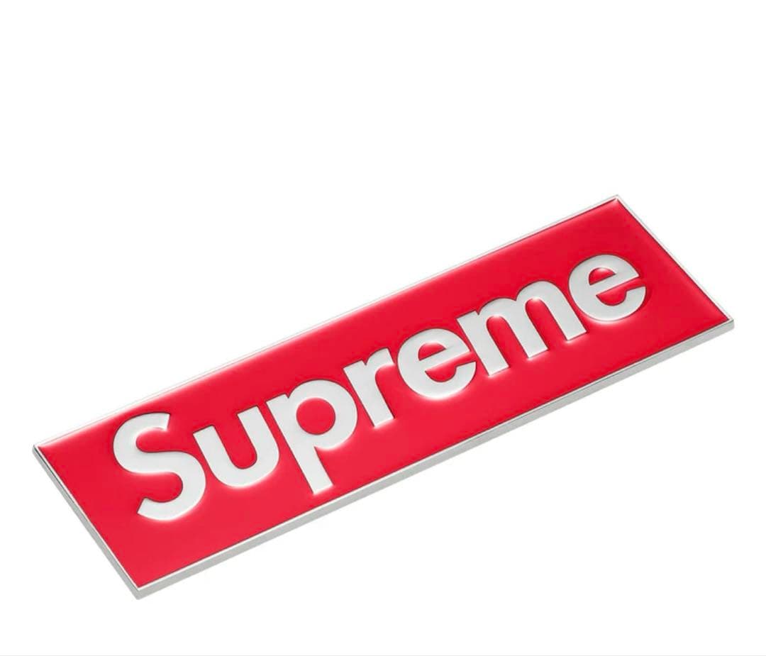 小物 supreme Box Logo Car Emblem \