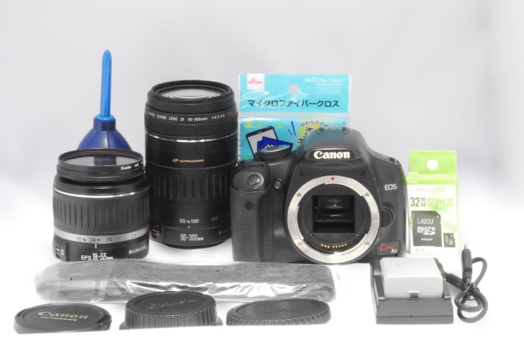Canon Kiss X2 ダブルレンズセット 長距離対応 お得セット