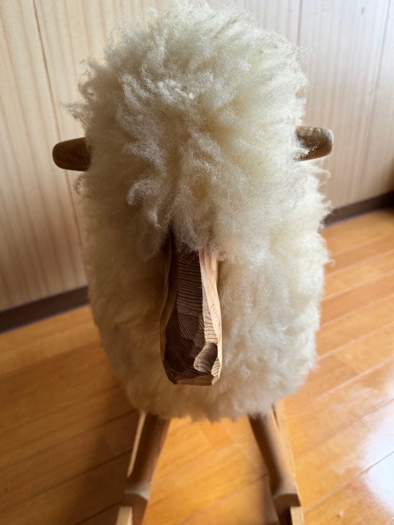 北欧　デンマーク　ポールケア　ロッキングシープ　木馬　羊　直接取引可能