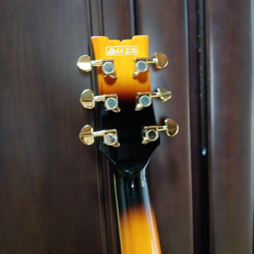 サンバースト エレキギター ハムバッカー