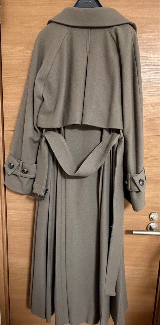 snidel THE COAT LABO プリーツウールコート MOC