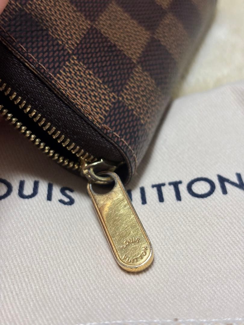 ルイヴィトン　ジッピーパース　ダミエ　ミニ財布　カードケース　LV