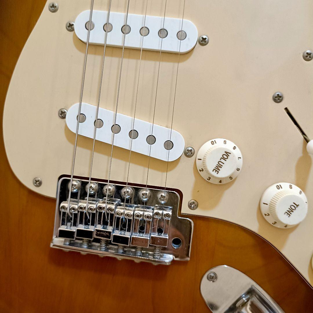 Squier エレキギター ストラトキャスター サンバースト メンテ済