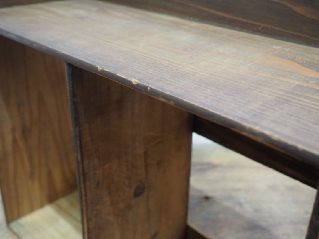 1174 ヴィンテージ　ブックラック　ケース　収納棚　本立て　古家具　レトロ