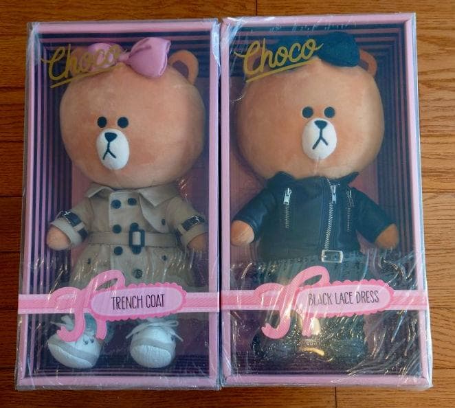 LINE ブラウン 非売品 韓国限定フィギュア(ぬいぐるみ?)