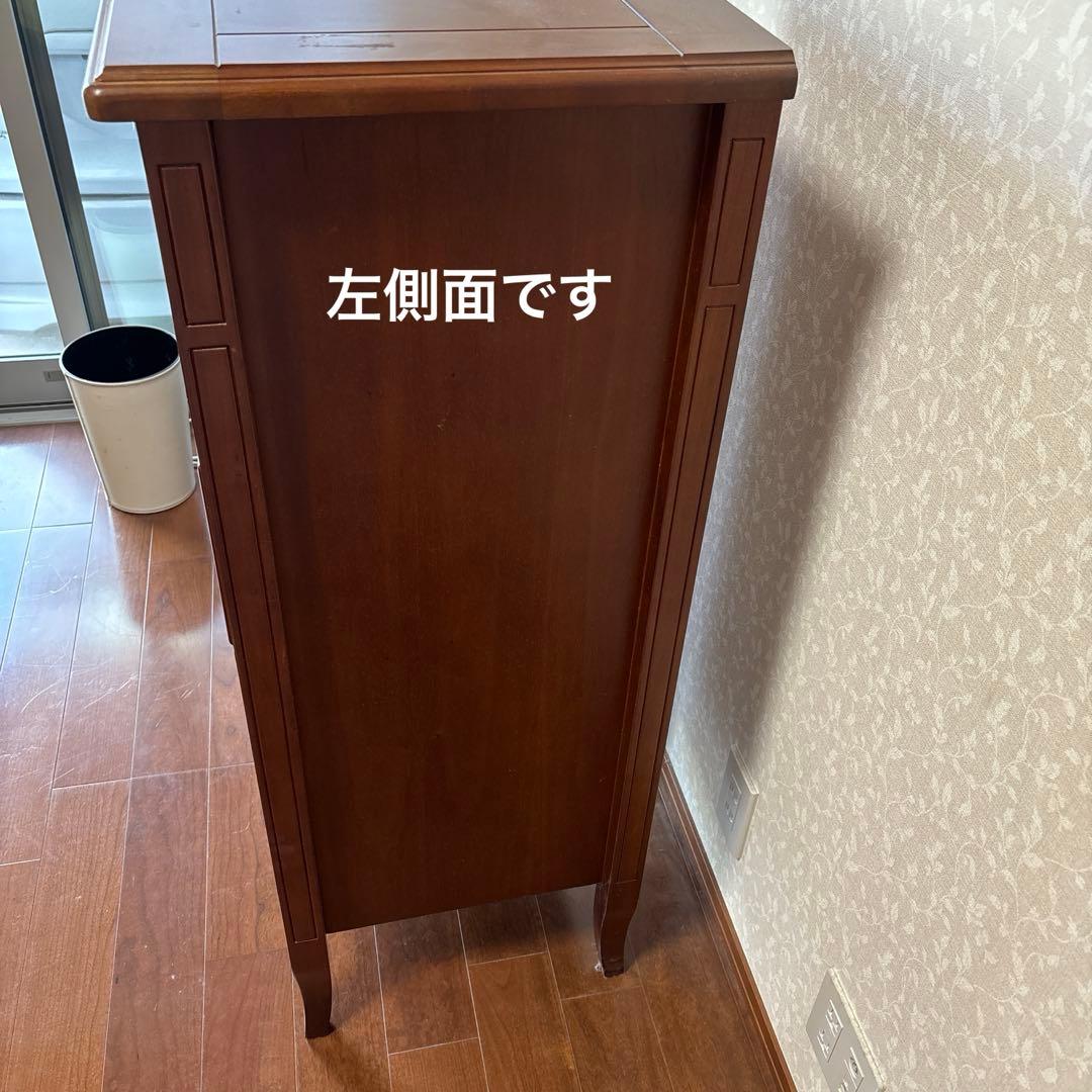 はたじろう 木製クラシックチェスト 5引き出し