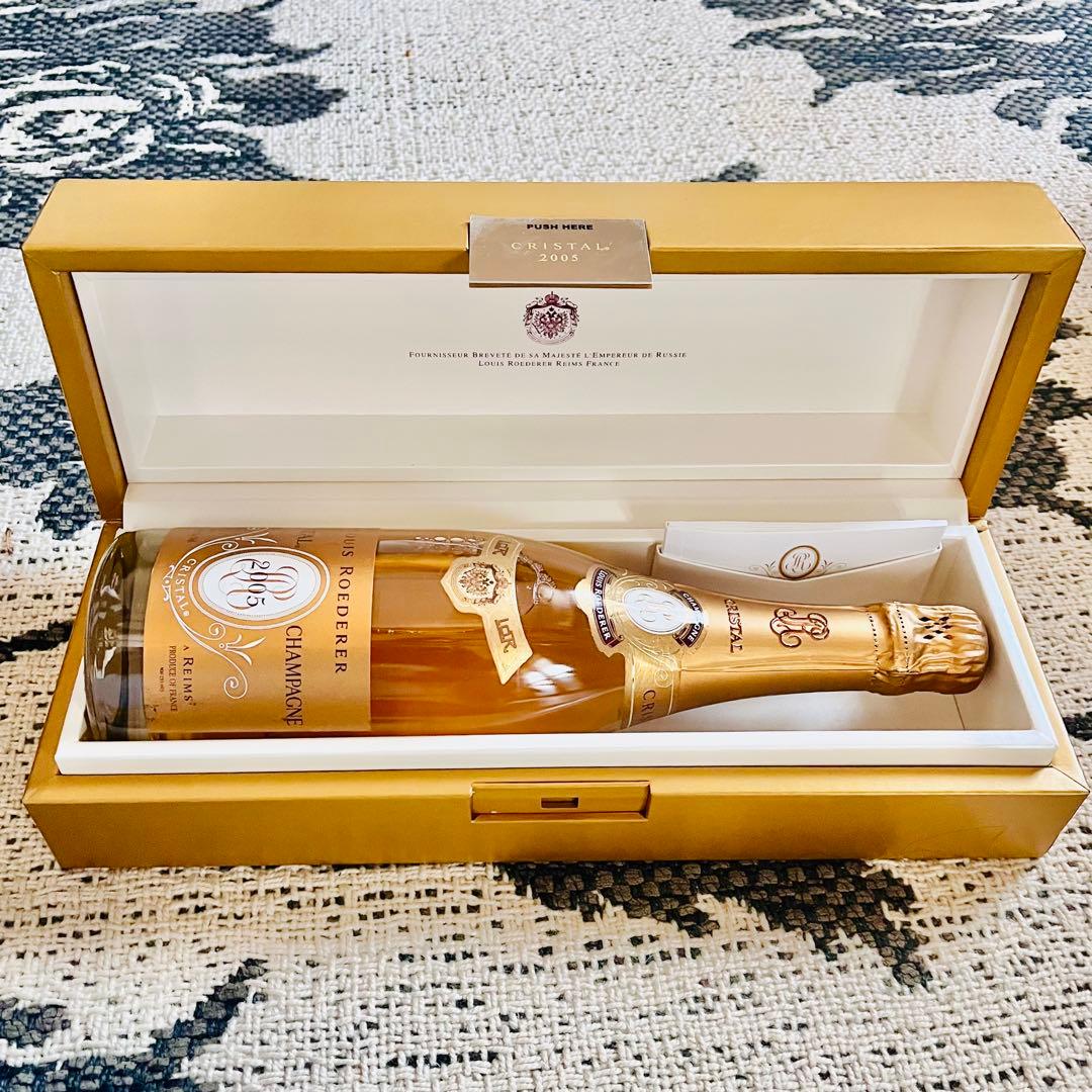 新品！状態◎ルイ・ロデレール・クリスタル シャンパン 2005