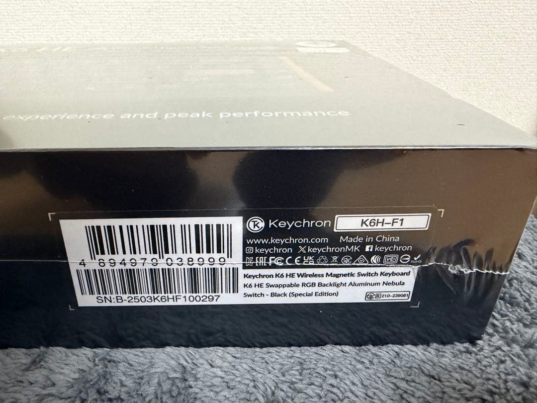 キーボード Keychron K6 HE Wireless Magnetic Switch
