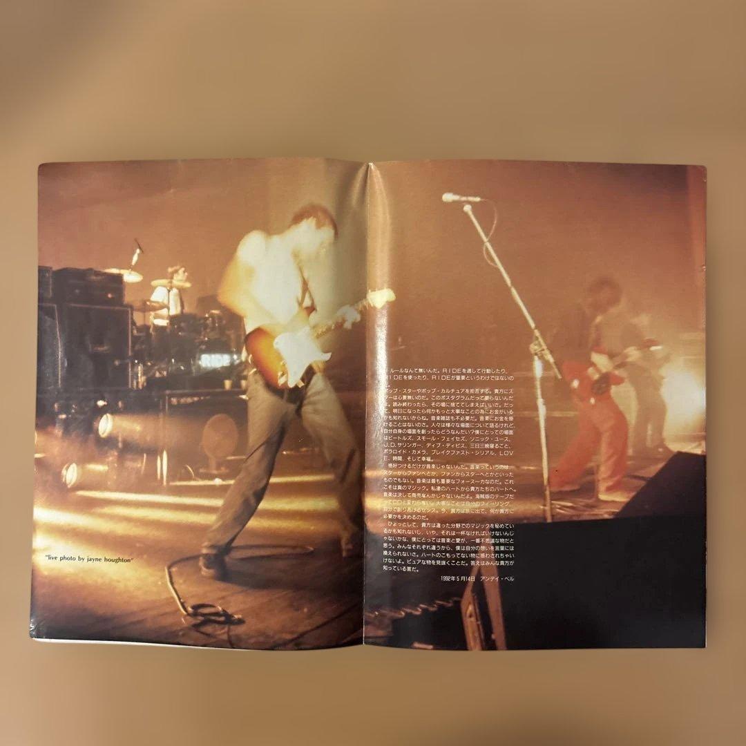 RIDE 1992 ツアーパンフ/ポスター