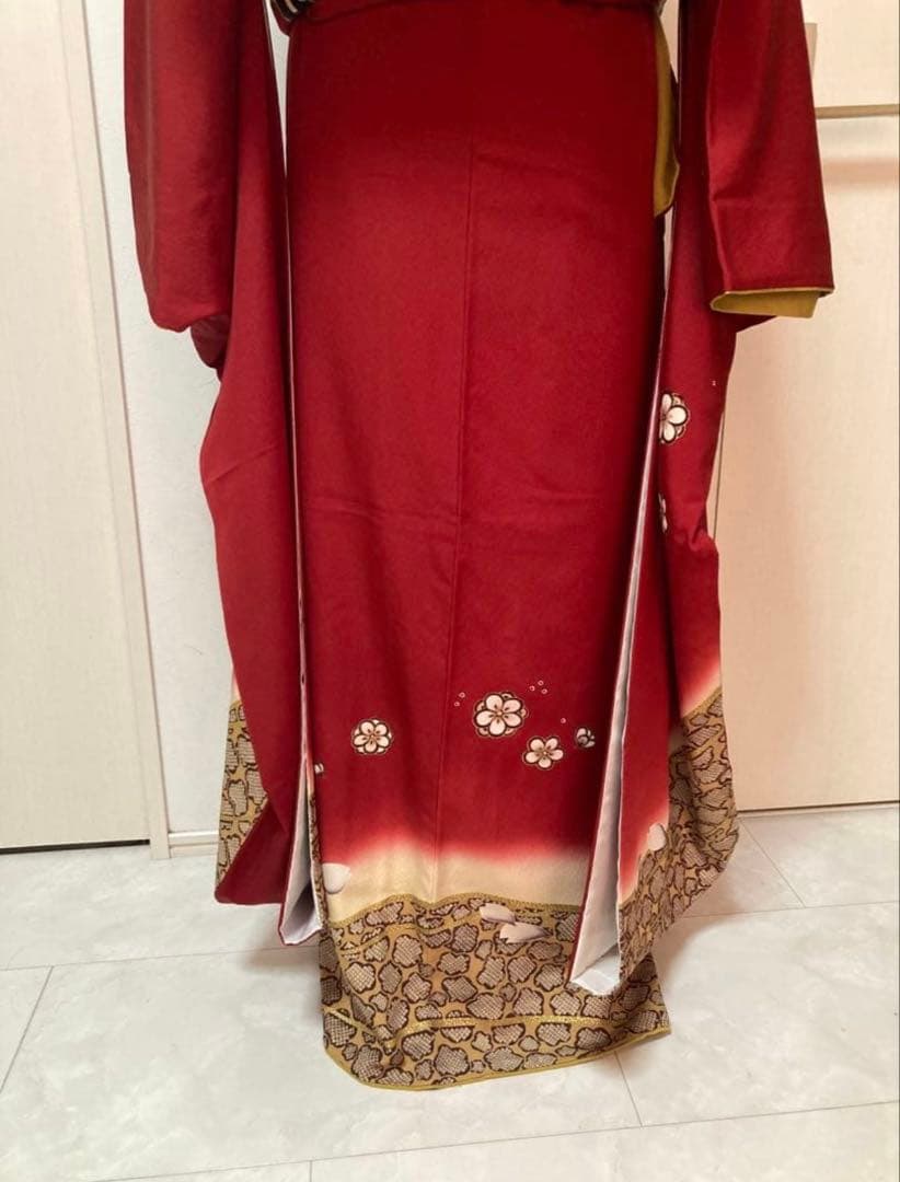 米　赤系　振袖フルセット