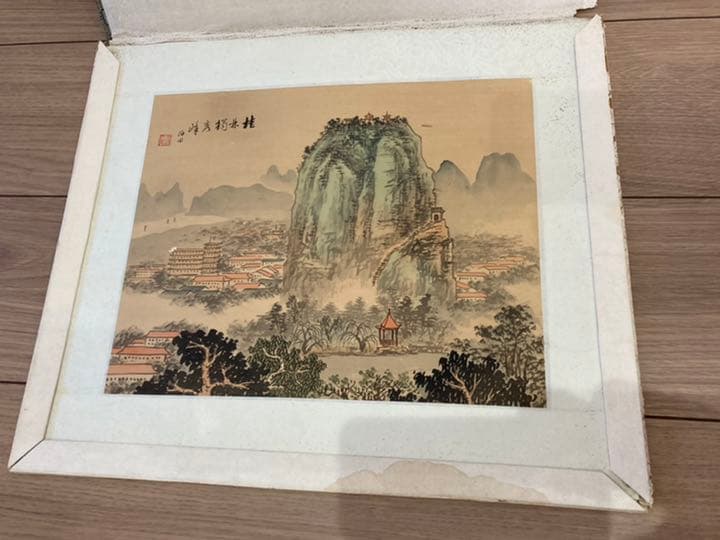 貴重　中国の風景画