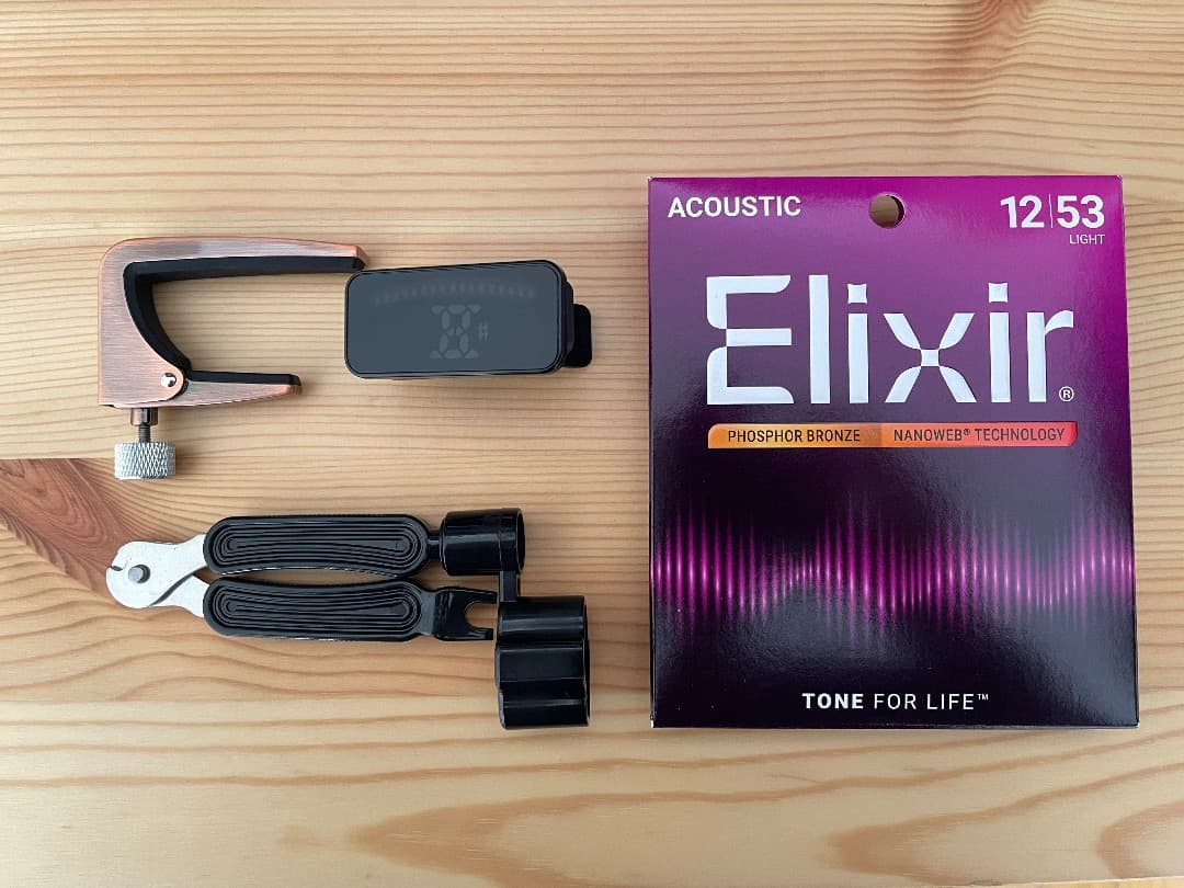 James JF400 NAT アコースティックギター　セット