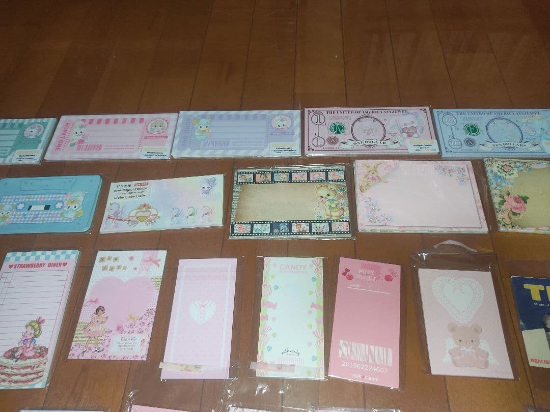 紙もの用 メモ用紙　デザインペーパー 100種類以上セットまとめ売り