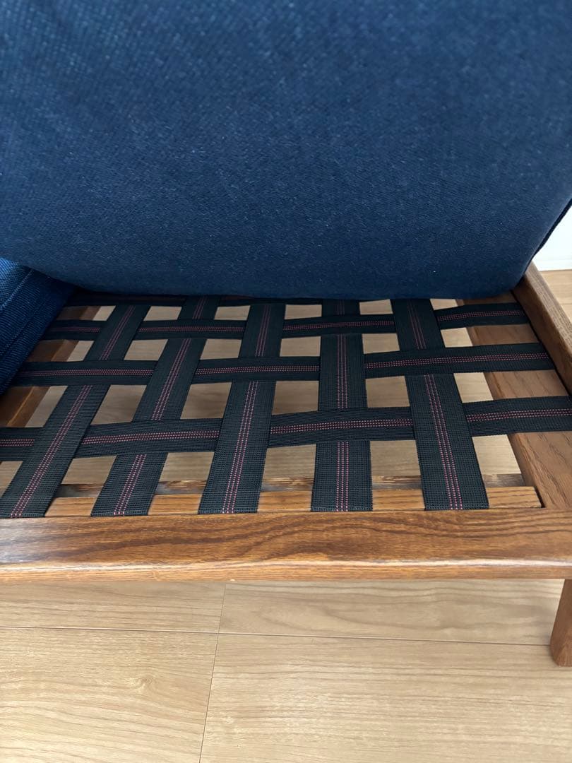 Lewisオリジナル2シーターソファ ネイビー 値段交渉　可