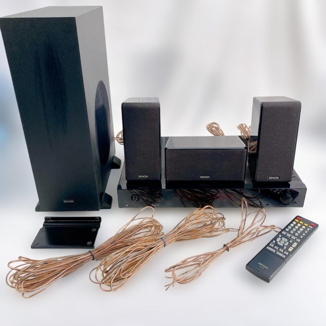 DENON 5.1chホームシアター DHT-S500HD スタンド付