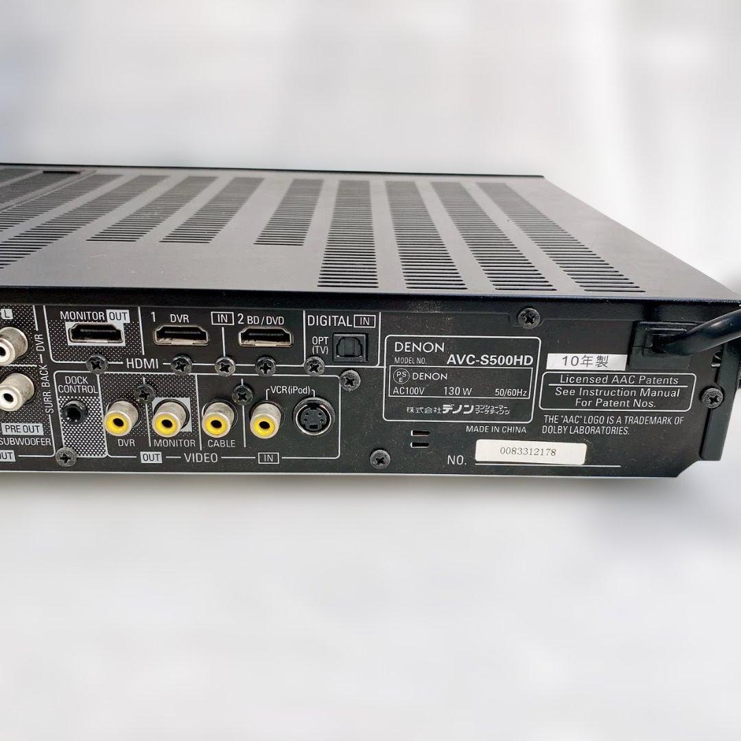 DENON 5.1chホームシアター DHT-S500HD スタンド付