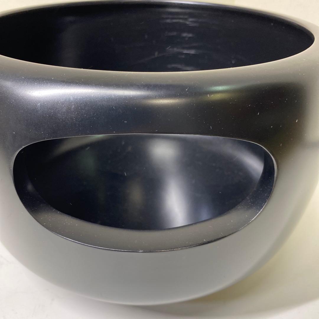 【茶道具】　金森紹栄作　唐銅眉風炉　(共箱)