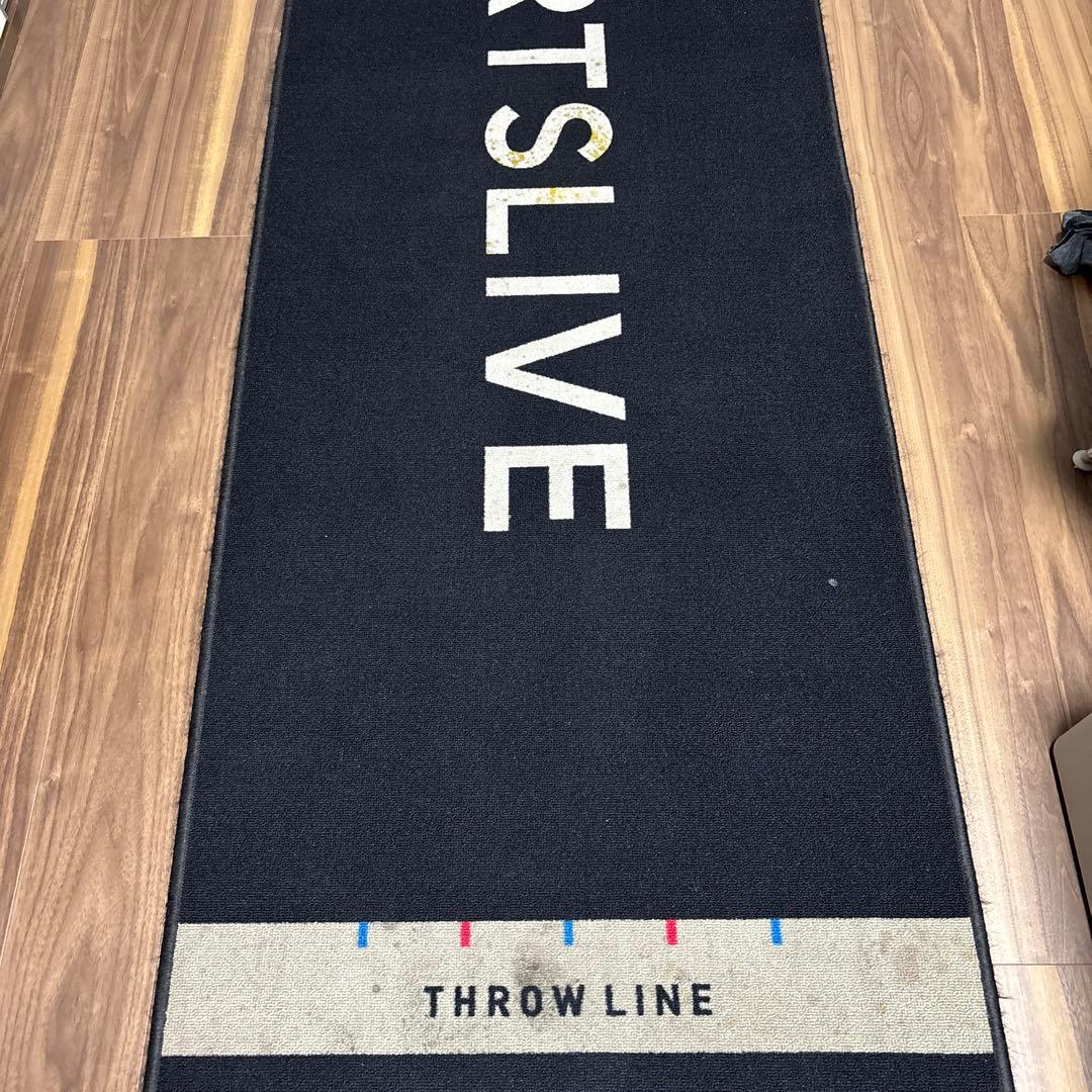 引取限定４点セット ダーツライブホーム　ポール　LEDライト　スローマット