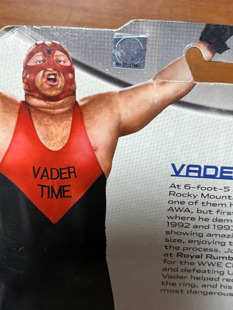 激レア　WWE VADER ビッグバンベイダー　マテル　エリート　フィギュア