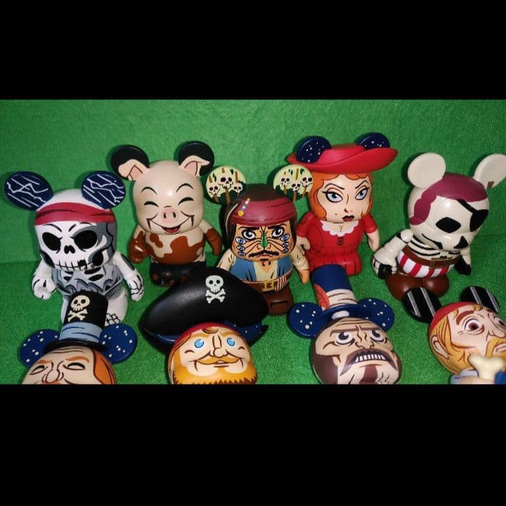 ディズニー　バイナルメーション　フィギュア　カリブの海賊　ジャックスパロウ