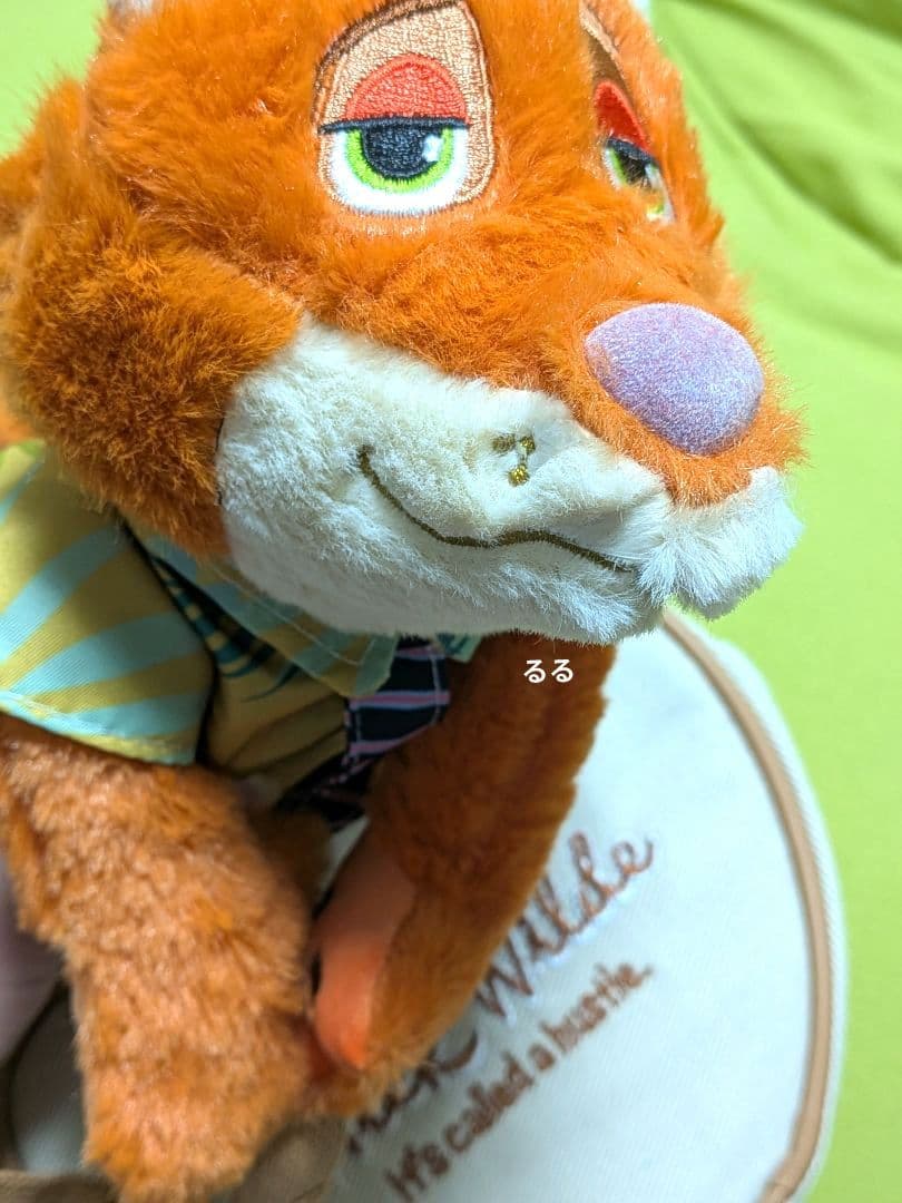 ズートピア　ニック　ショルダーバッグ　ぬいぐるみ付き　海外　希少　レア