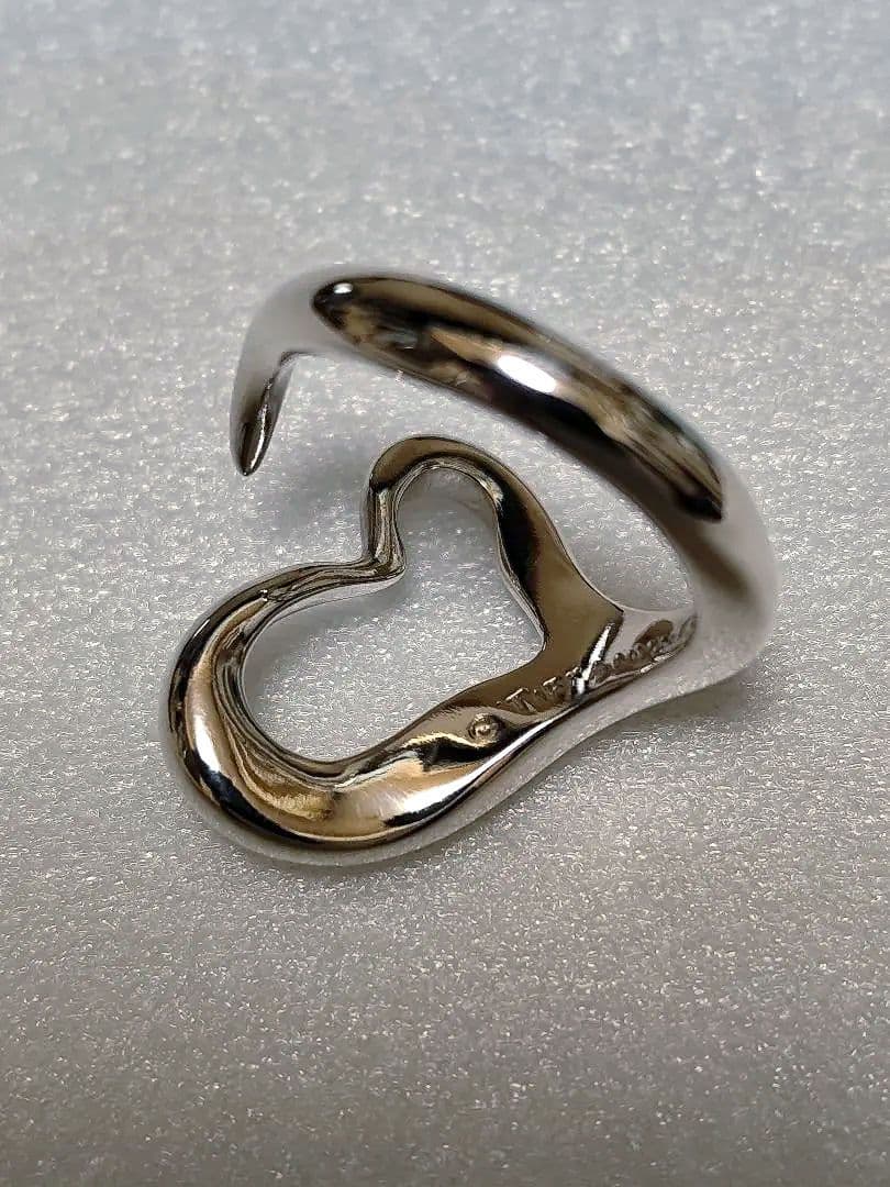 Tiffany & Co. シルバー オープンハートリング
