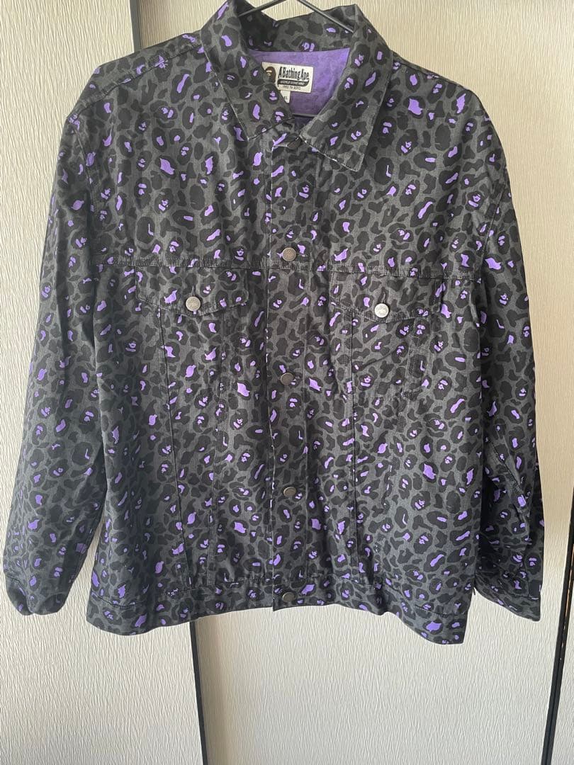 ジャケット・アウター A Bathing Ape leopard jacket 2XL