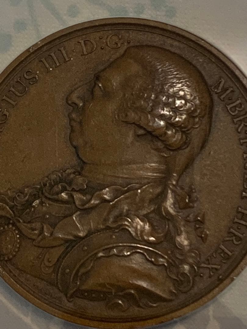 ジョージ3世 ヒストリカルメダル　1802年 アミアンの平和