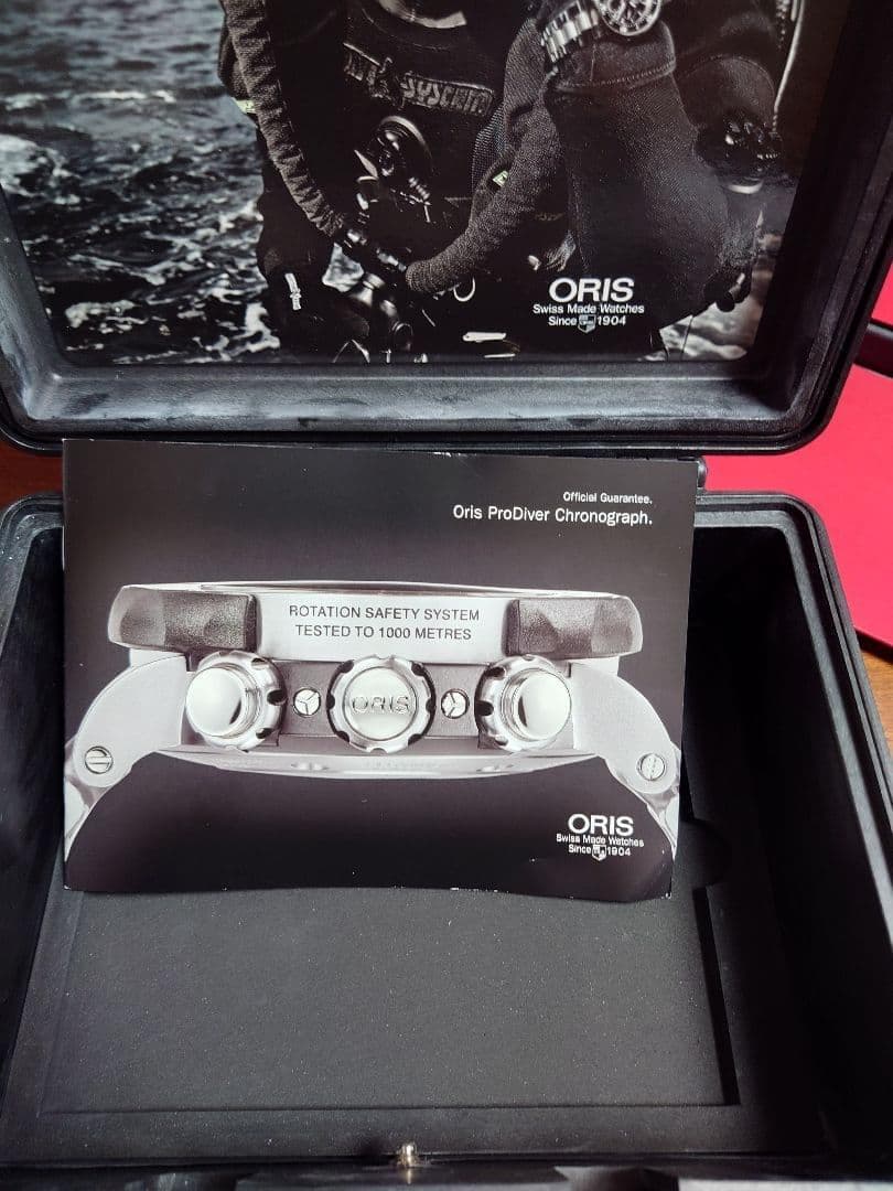strawberry オリス プロダイバー クロノグラフ デイト