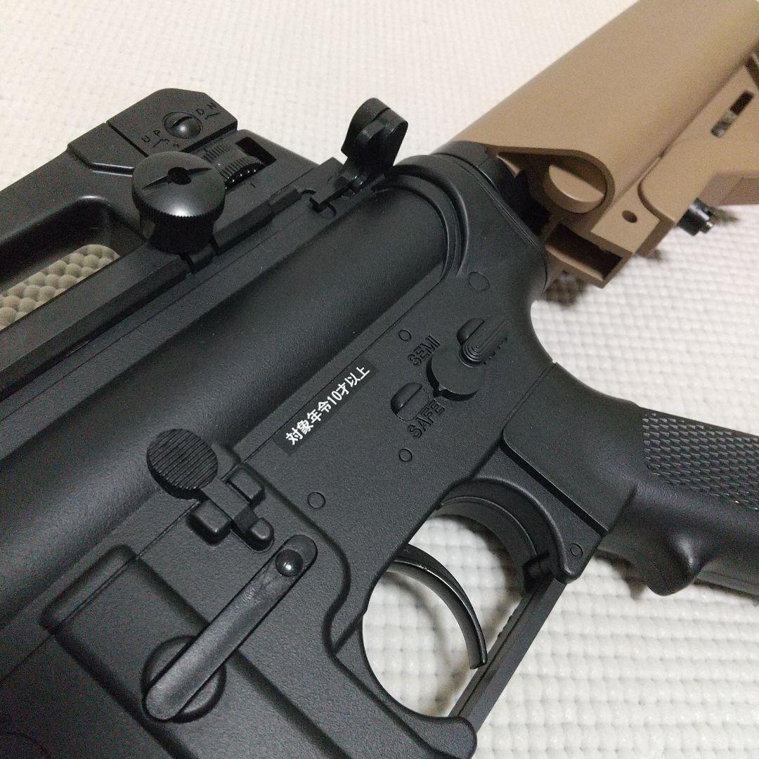 p*n様 美品 マルイ電動ガン『M4CQBタンカラーモデル』ライトプロ 10禁