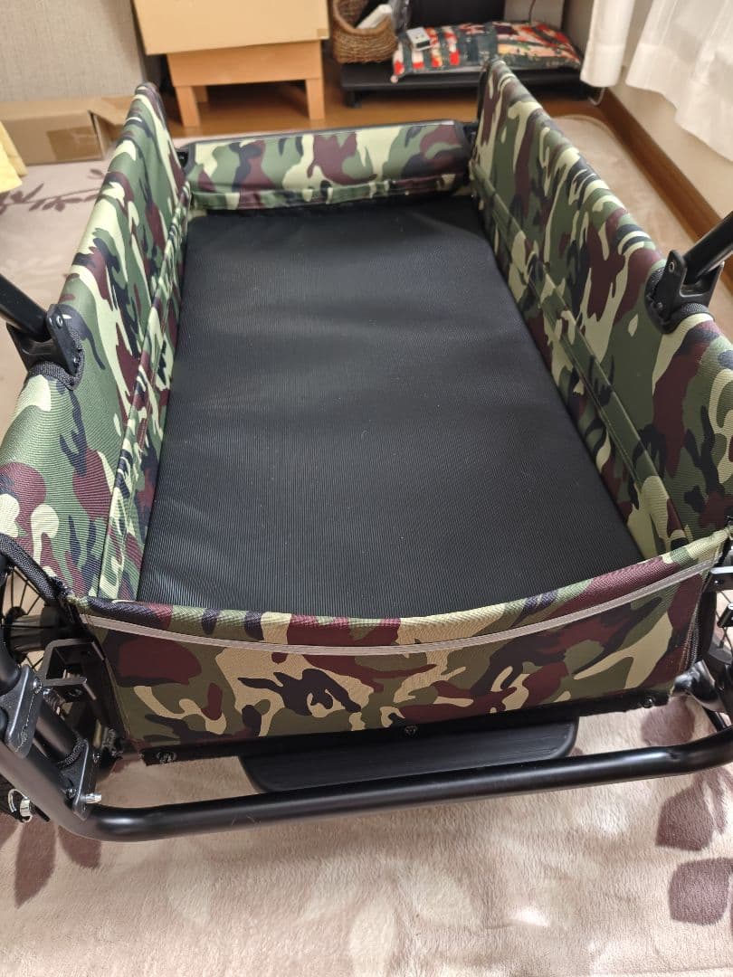 ペット用　エアバギー　キャリッジ（迷彩柄）