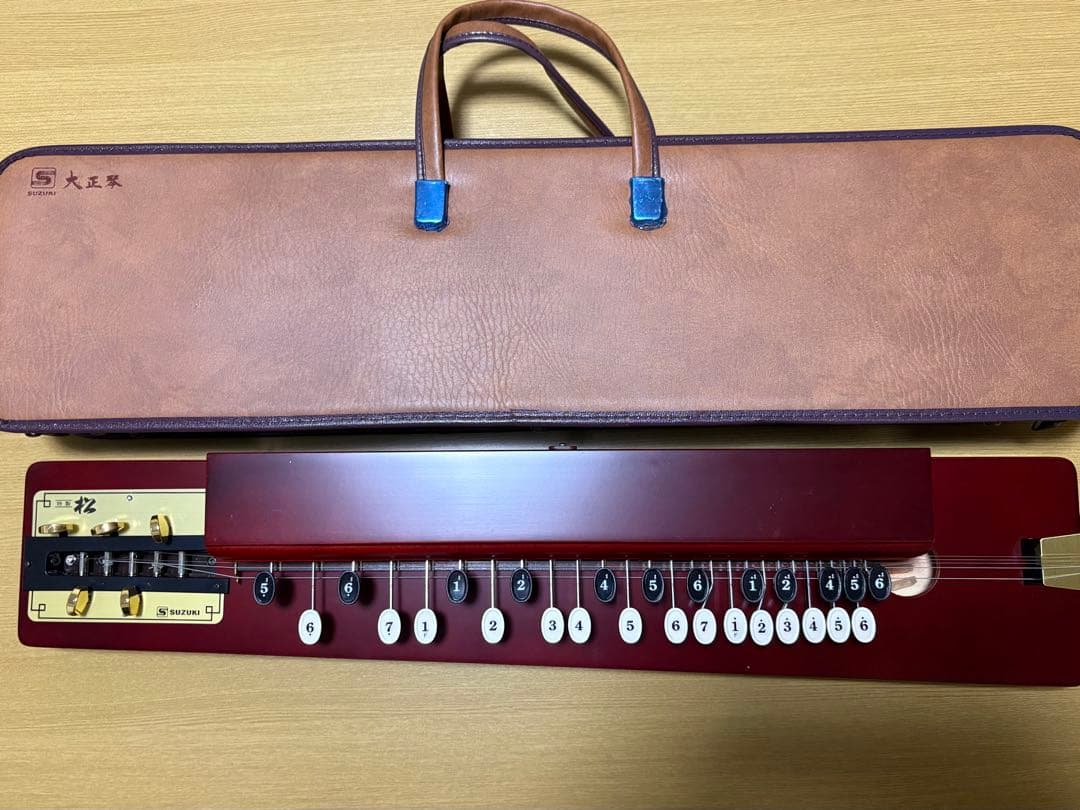 【美品/調律済み】SUZUKI 大正琴　特松