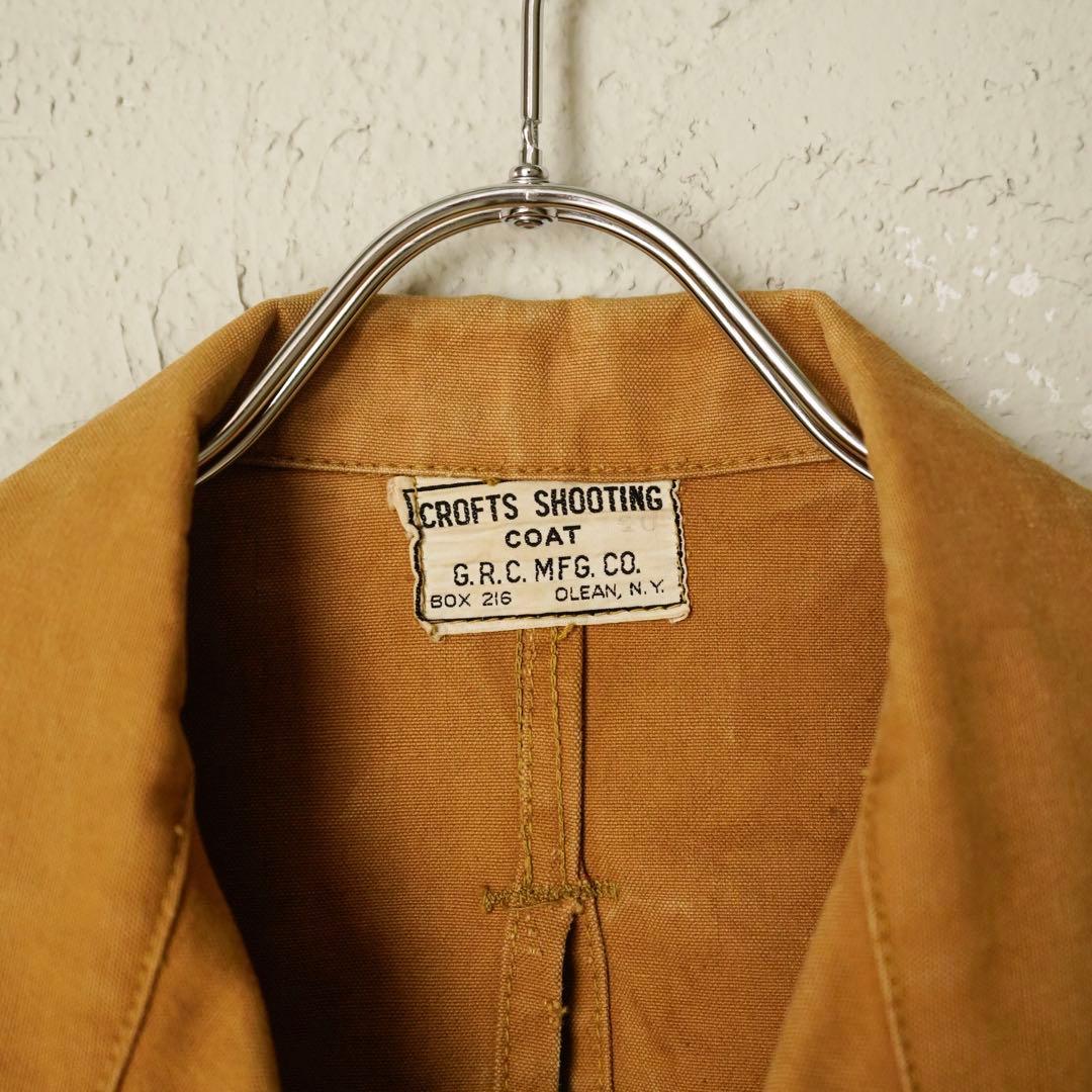 30s 40s CROFT'S コットンキャンバス シューティングジャケット