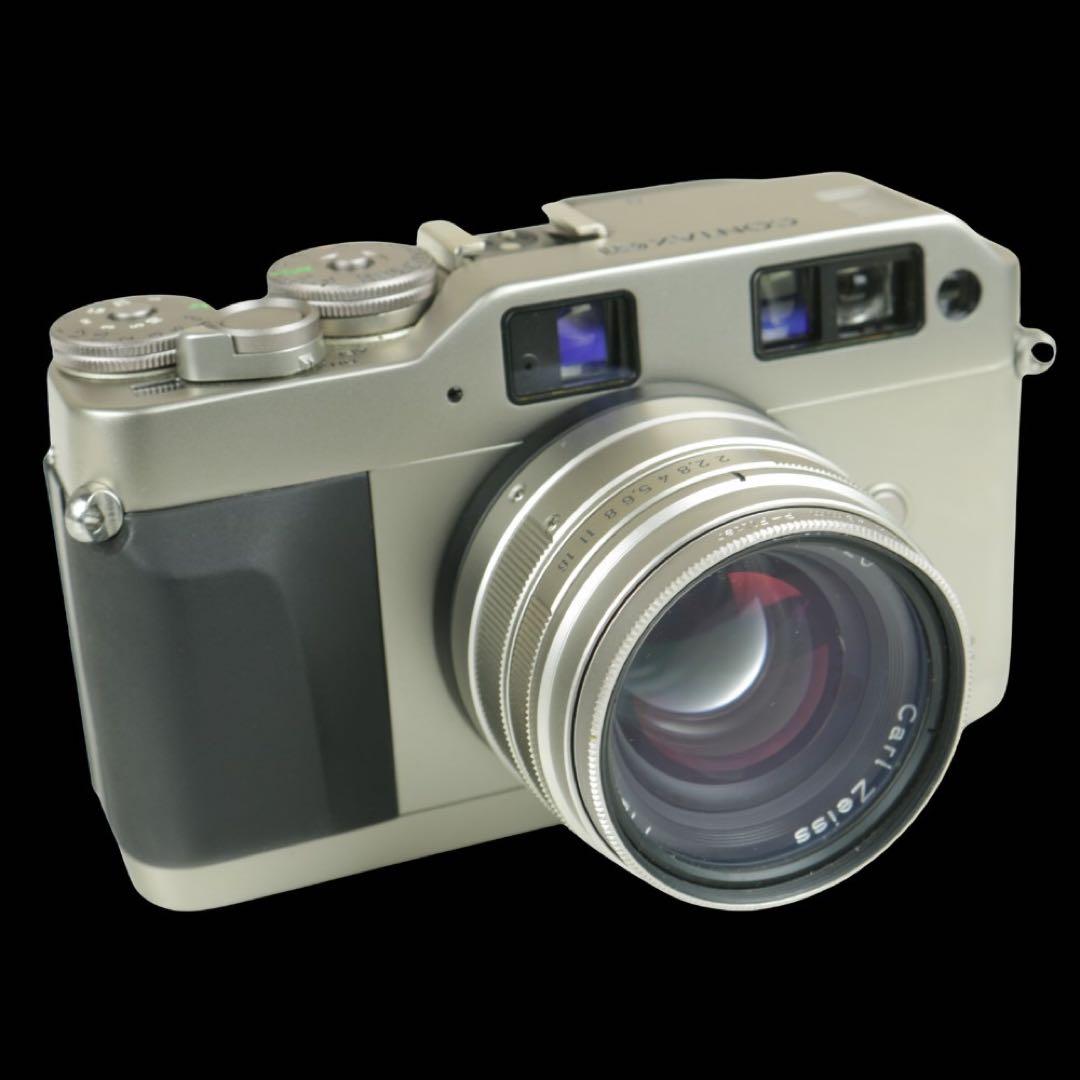 CONTAX G1 Carl Zeiss Planar 2/45 レンズ付属
