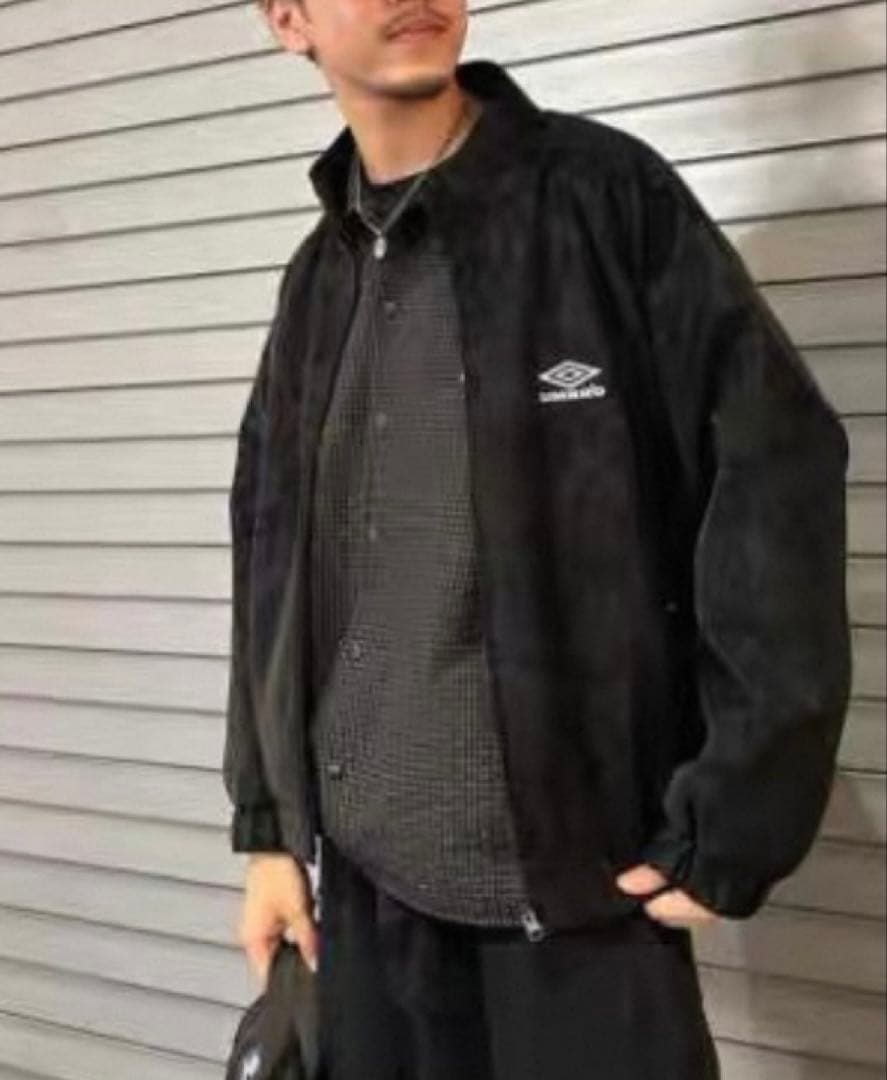 UMBROアンブロSP Brushed Stand Collar Blouson