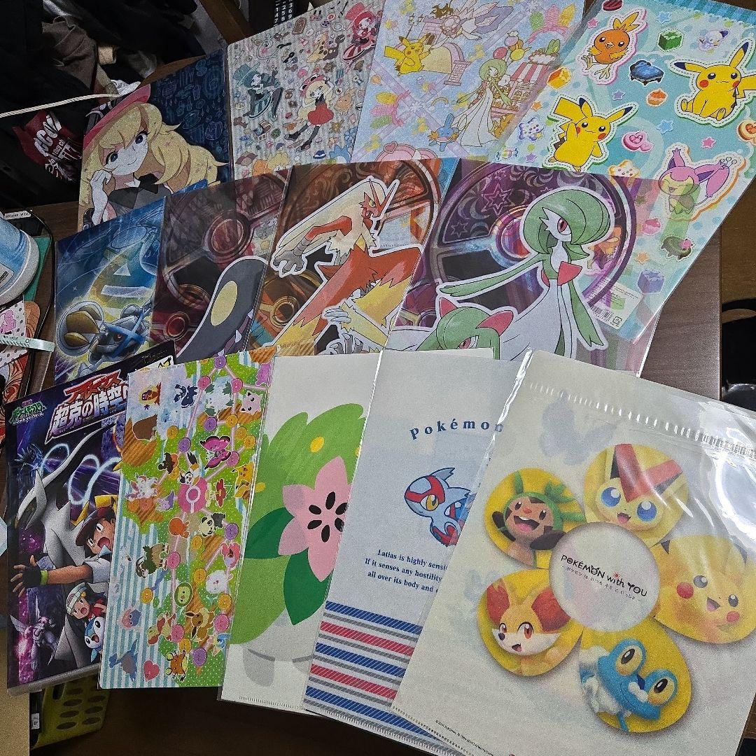 ポケモン　クリアファイルまとめ売り　約100枚