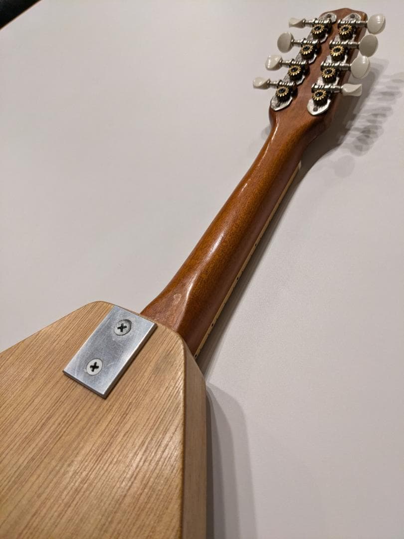 初心者用フラットマンドリン（1990年代製作）専用ハードケース付