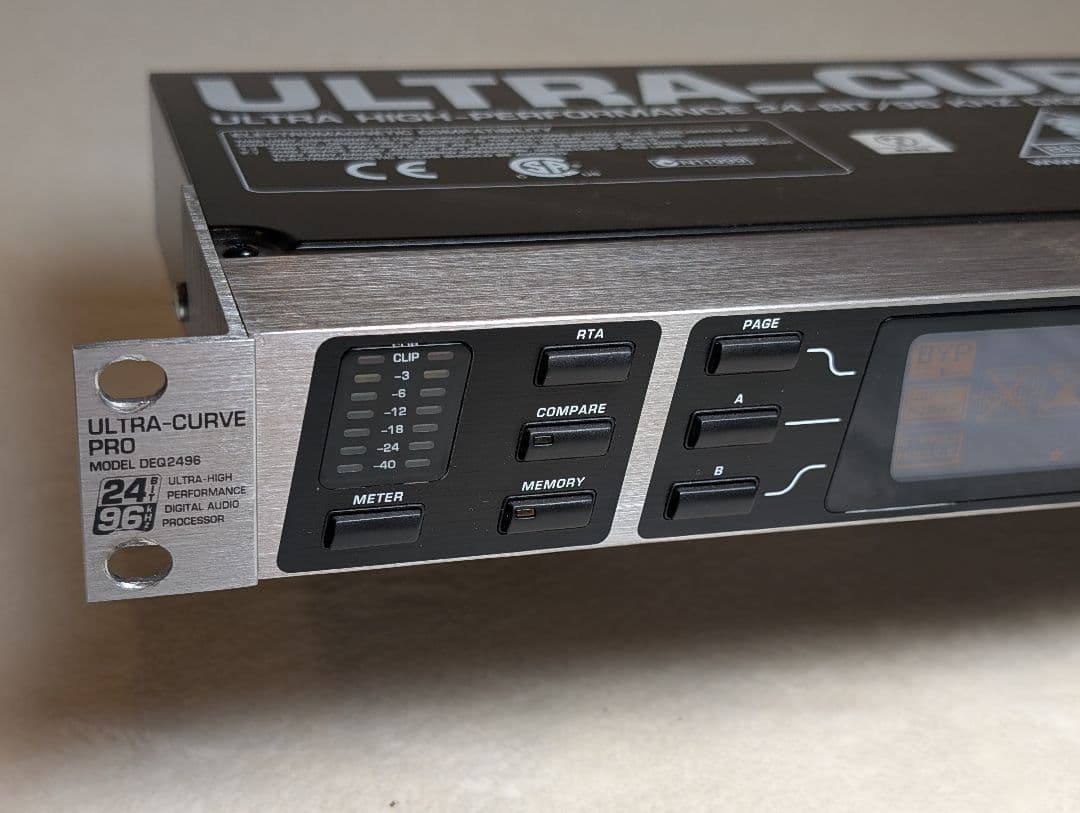 【美品USED】BEHRINGER DEQ2496 イコライザー