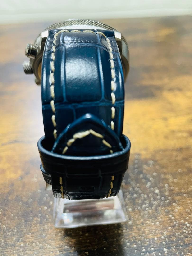 G*n様 美品　シチズンプロマスタースカイ　電波ソーラー　軽量チタン　新品本革ベ