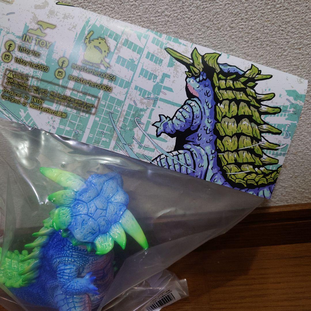 墓場の画廊　IN TOY　イントイ　ソフビ　サラマンダー怪獣　インディーズソフビ