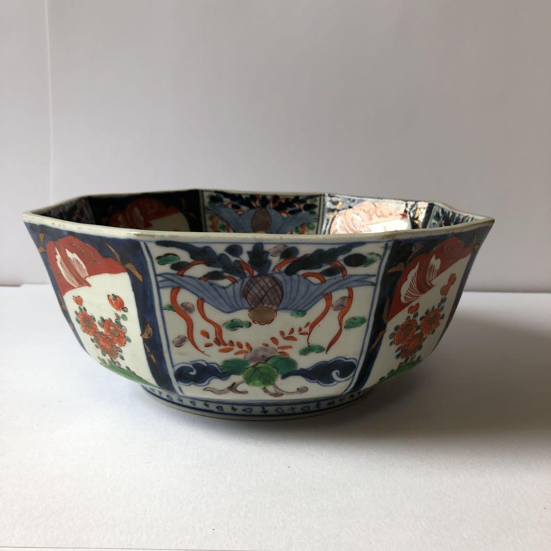 古伊万里 八角鉢