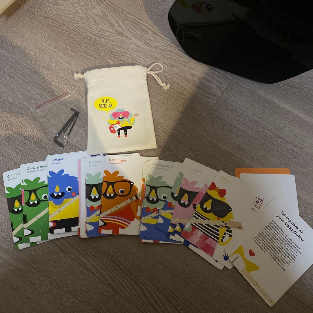 【Loog - エレキギター】ルーグ　アンプ付きミニギター