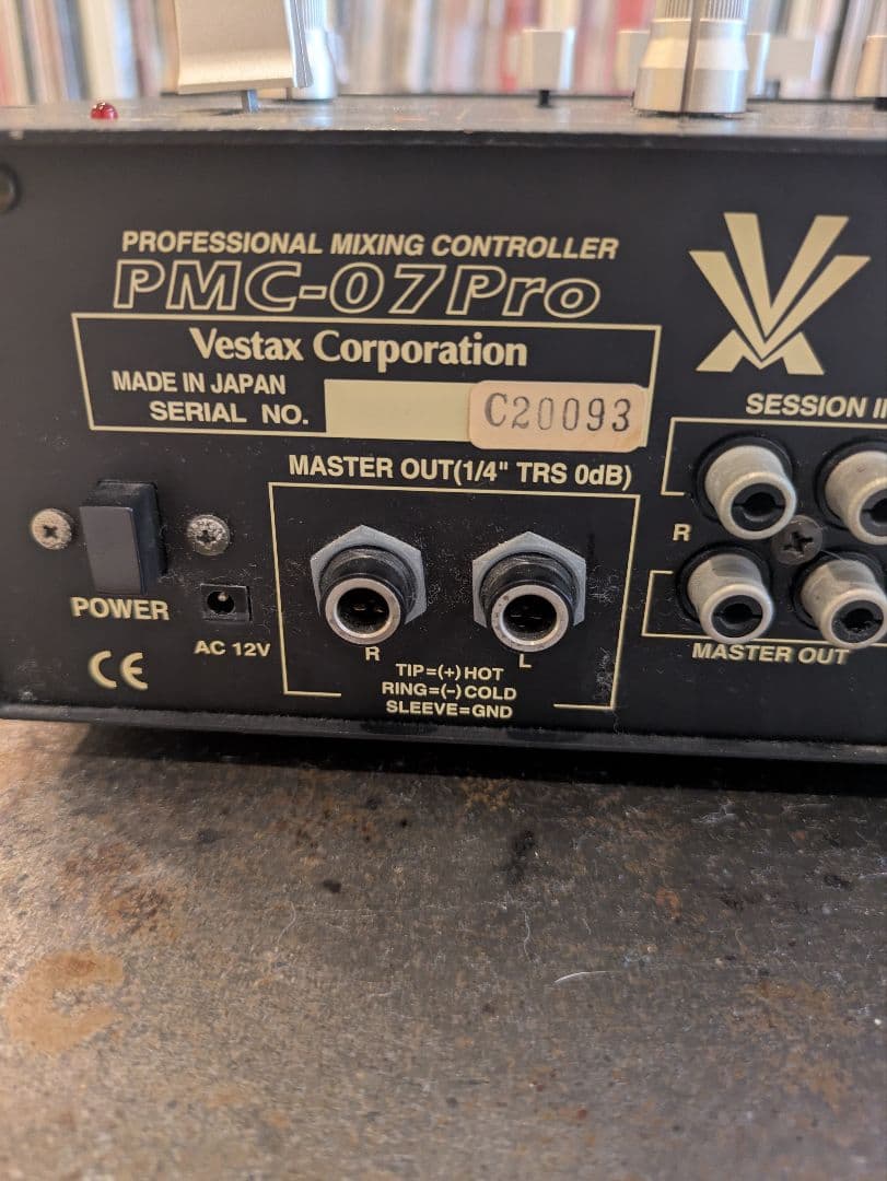 【完動品】Vestax PMC-07Pro DJミキサー ベスタクス