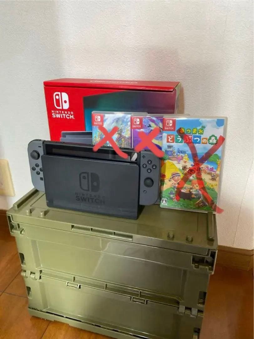 Nintendo Switch 本体 グレー 本体のみ