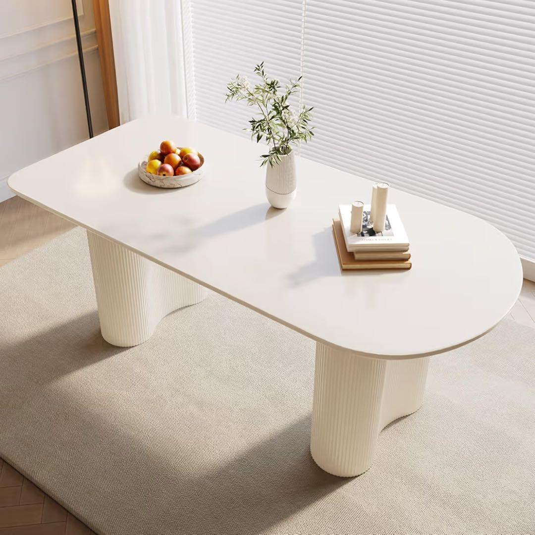 北欧風　楕円形　ダイニングテーブル