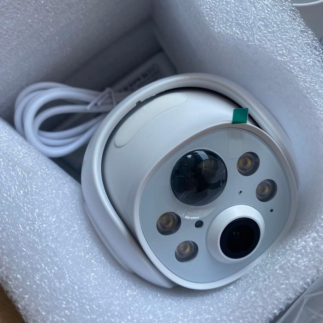 防犯カメラ 屋外 ソーラー 360° ソーラー 2台セット 400万画素