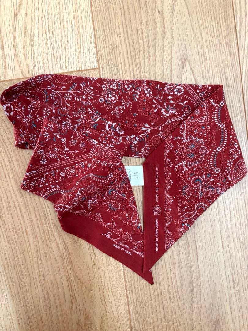 NICENESS パット( バンダナスカーフタイ ) - RED