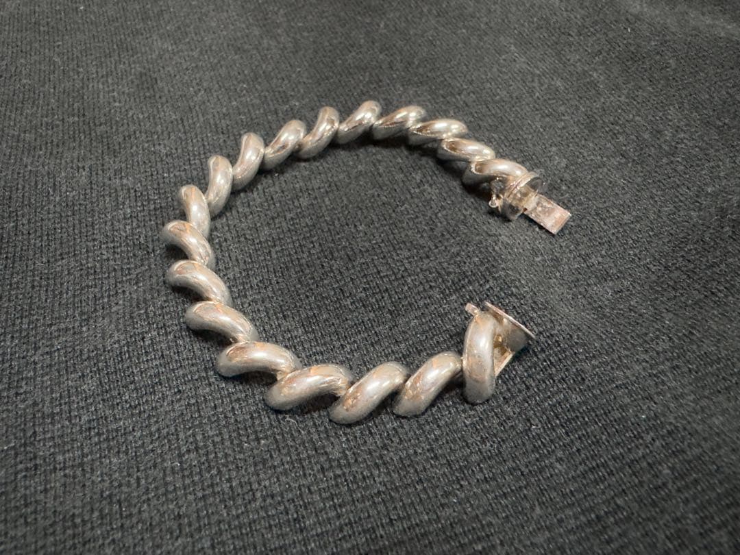 値下げ!!シルバー925 トルサード ツイストブレスレット