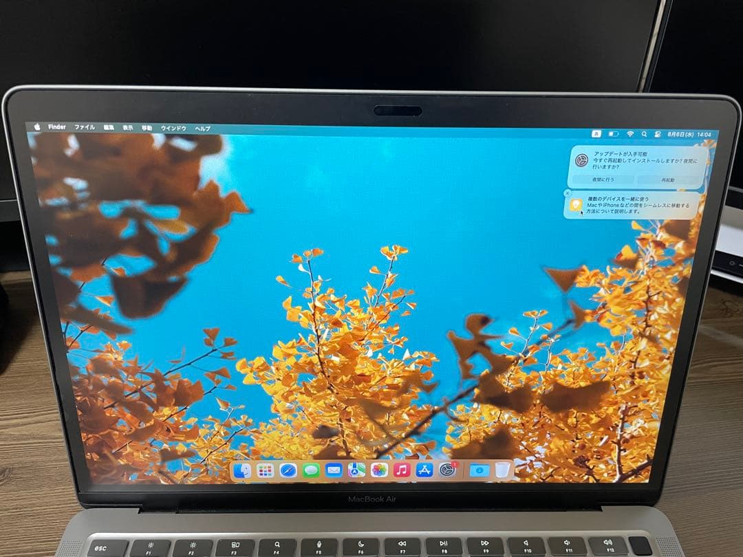 【屋内使用のみ】Apple MacBookAir M1 8GB256GBハブ付き