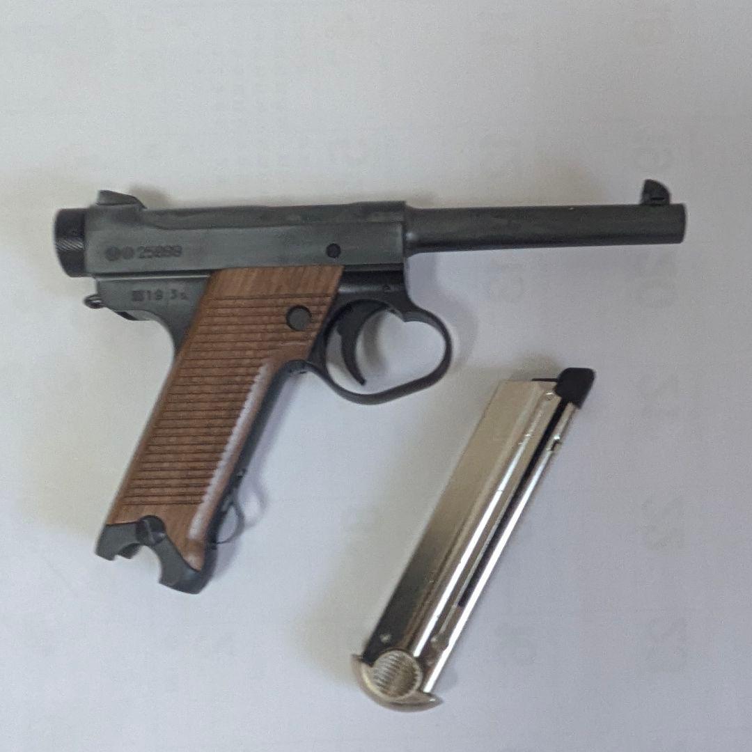 マルシン・南部十四/14年式拳銃後期・最上級仕上げ・ボルトストップ・木製グリップ